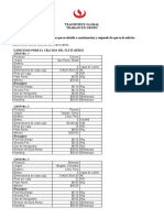 Casos Practicos de Cálculo de Fletes