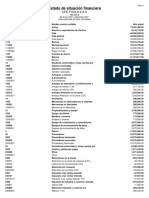 Estado de Situación Financiera