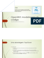 Open WRT Modelagem