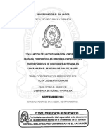 Facultad de Química Y Farmacia: Septiembre 2003