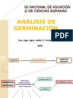 Análisis de Germinación