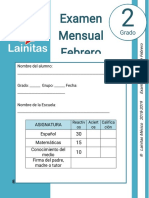 PR 02 Examen Mensual de Febrero