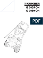 Karcher G3050 Pressure Washer Manual