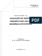 Avaliação de imóveis urbanos com uso da inferência estatística