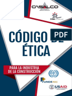 Codigo de Etica de La Industria de La Construcción - Tercera Edición - 2015