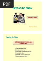 Gestão OBRA - INTRO
