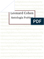 Cohen Leonard - Antologia Poetica