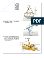 Problemas de Vectores 2 D y 3 D SE1