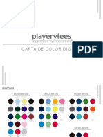 Gama de Color Playerytees 2022