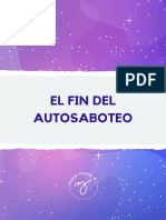 El Fin Del Autosaboteo