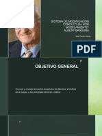 Sistema de Modificación Conductual Por Modelamiento Albert Bandura