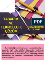 Özgün Ürünümü Tasarliyorum 8. Sinif