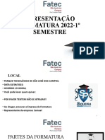 Apresentação Formatura 2021-2º Semestre