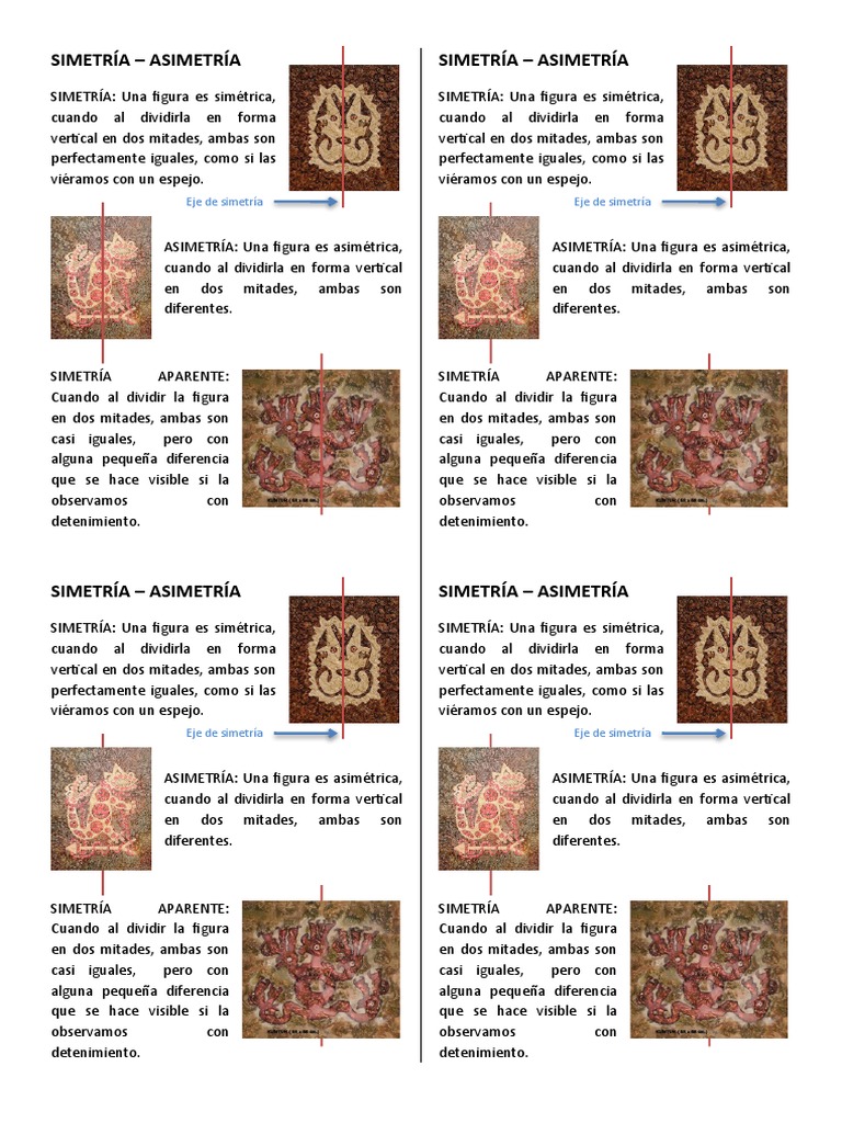SIMETRÍA PDF Simetría Geometría
