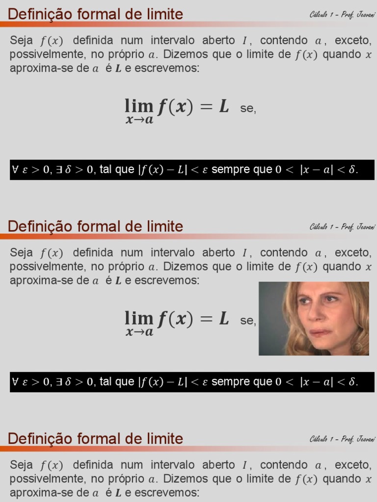 Definicao formal de limite new pdf limite matem tica n mero real