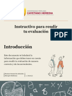 INSTRUCTIVO - Examen General