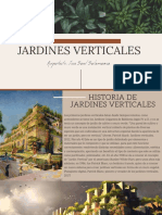 Historia y tipologías de jardines verticales