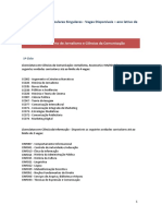 Vagas Disponíveis em Unidades Curriculares 2022/23