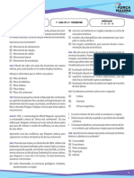 Plano de Estudo de Ciências da Terra