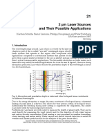 2 Μm Laser Sources and Their Possible Applications