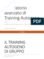 Il Training Autogeno Di Gruppo