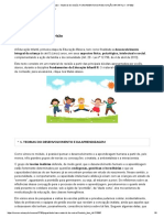 Fundamentos da Educação Infantil II - Revisão de Conceitos Chave