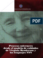 7.2 PROCESO ENFERMERO DESDE EL MODELO DE CUIDADOS DE VIRGINIA HENDERSON