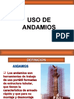 8) Uso de Andamios