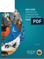 2023-2028 National Outer Continental Shelf Oil and Gas Leasing - Boem, Interior Department