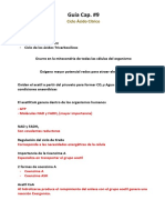 Guia Bioquímica Cap# 9