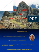 Vida y Obra de Nezahualcoyotl