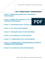 Formation _ PDF _ Conception de cartes _ Circuits imprimés