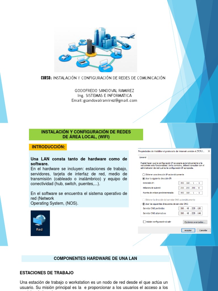 Instalación y Configuración de Redes LAN | PDF | Red de computadoras ...