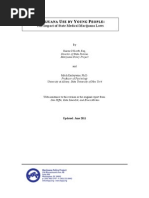 MARIJUANA USE BY YOUNG PEOPLE: The Impact of State Medical Marijuana Laws (2011)