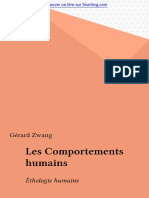LES COMPORTEMENTS HUMAINS ETHOLOGIE HUMAINE BIBLIO (30 Pages - 7,3 Mo)
