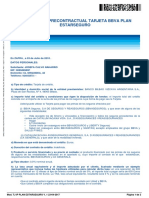 Información Precontractual Tarjeta Bbva Plan Estarseguro: Mod. TJ IP PLAN ESTARSEGURO V. 1 23-04-2017 Página 1 de 2