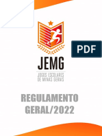 Regulamento dos Jogos Escolares de Minas Gerais 2022