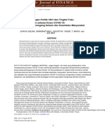 The Journal of Finance - 2022 - BIZJAK - CEO Political Leanings and Store Level Economic Activity During The COVID 19