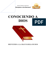 Conociendo a Dios y su propósito