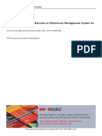 The Implementation of Barcode On Warehouse Managem