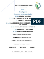 Contabilidad Internacional: Conversión de Moneda Extranjera