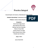 Practica Integral F. de Admon