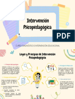 Mapa Mental - Leyes y Principios de Intervención Psicopedagógica