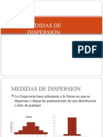 Medidas de Dispersión