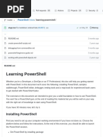 PowerShell - Docs - Learning-Powershell at Master PowerShell - PowerShell GitHub