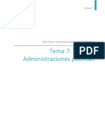 Tema 7 Administración Públicas