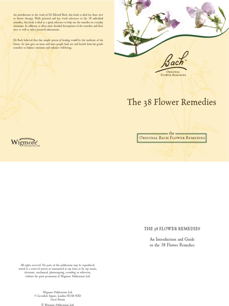 38 Flower Remedies In Tamil