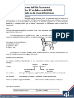 La Taxonomía para Primero de Secundaria