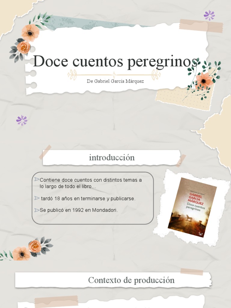 Doce Cuentos Peregrinos Arianna Gonzalez 3 F | PDF | Libros para ...