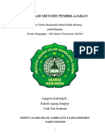 PAI - IV - F - Kelompok 4 - MAKALAH METODE PEMBELAJARAN